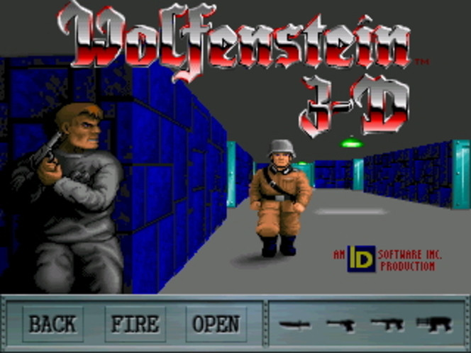 Wolf3D for PocketPC Screen