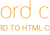 Word Cleaner : convertir de multiples formats en HTML