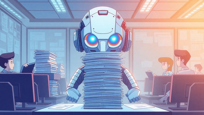 workslop intelligence artificielle illustration IA