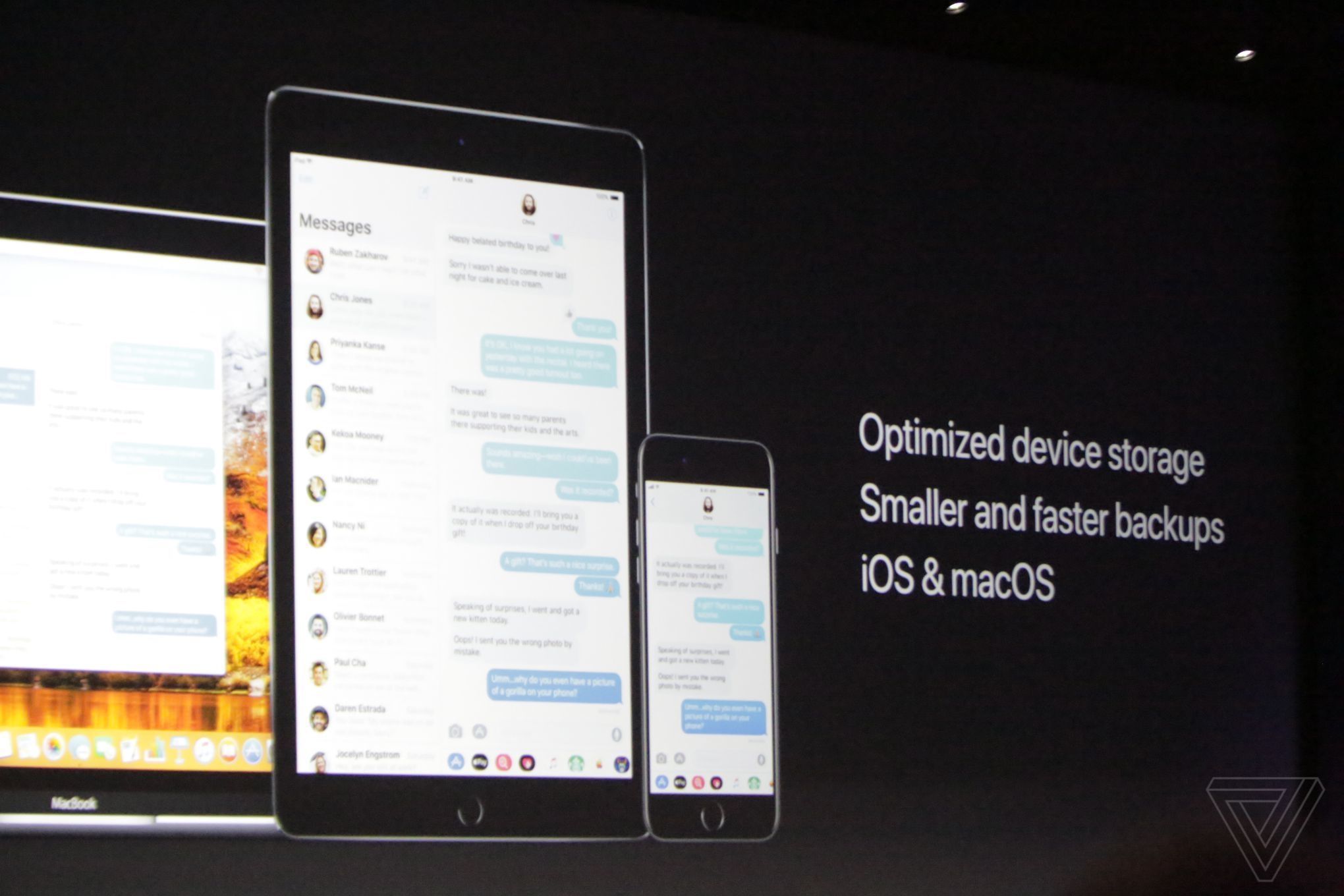 WWDC iMessage iOS 11
