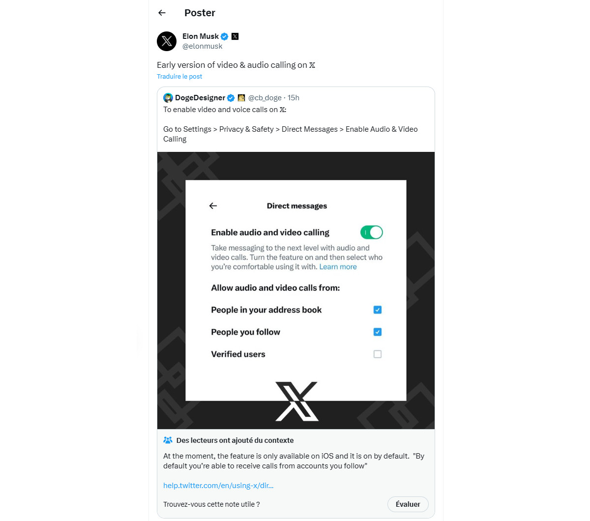 x-musk-appel-audio-video