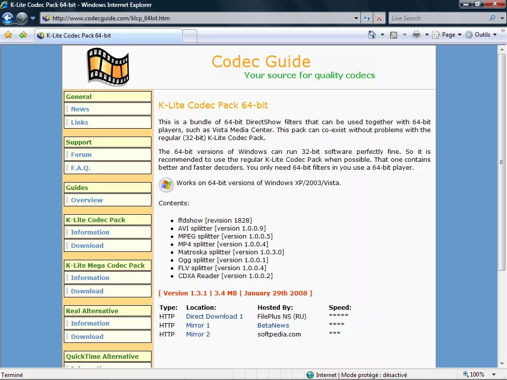 x64 klitecodec