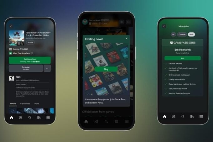 Xbox app iOS