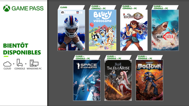 Xbox Game Pass février 24