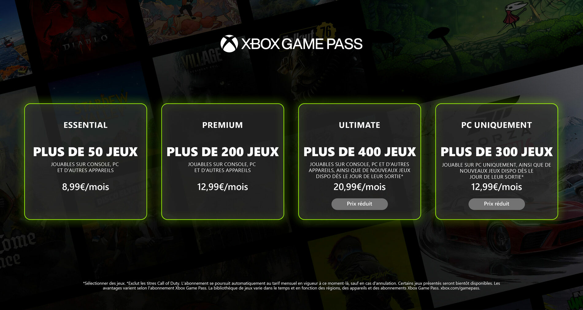 xbox-game-pass-nouveaux-prix