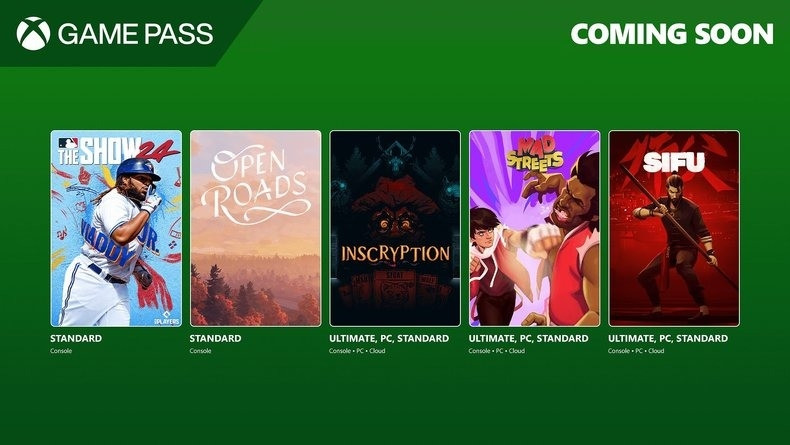 Xbox Game Pass octobre 2024