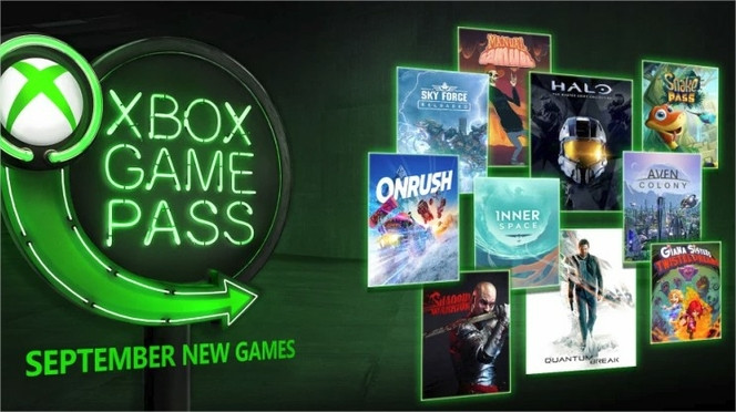 Xbox Game Pass septembre