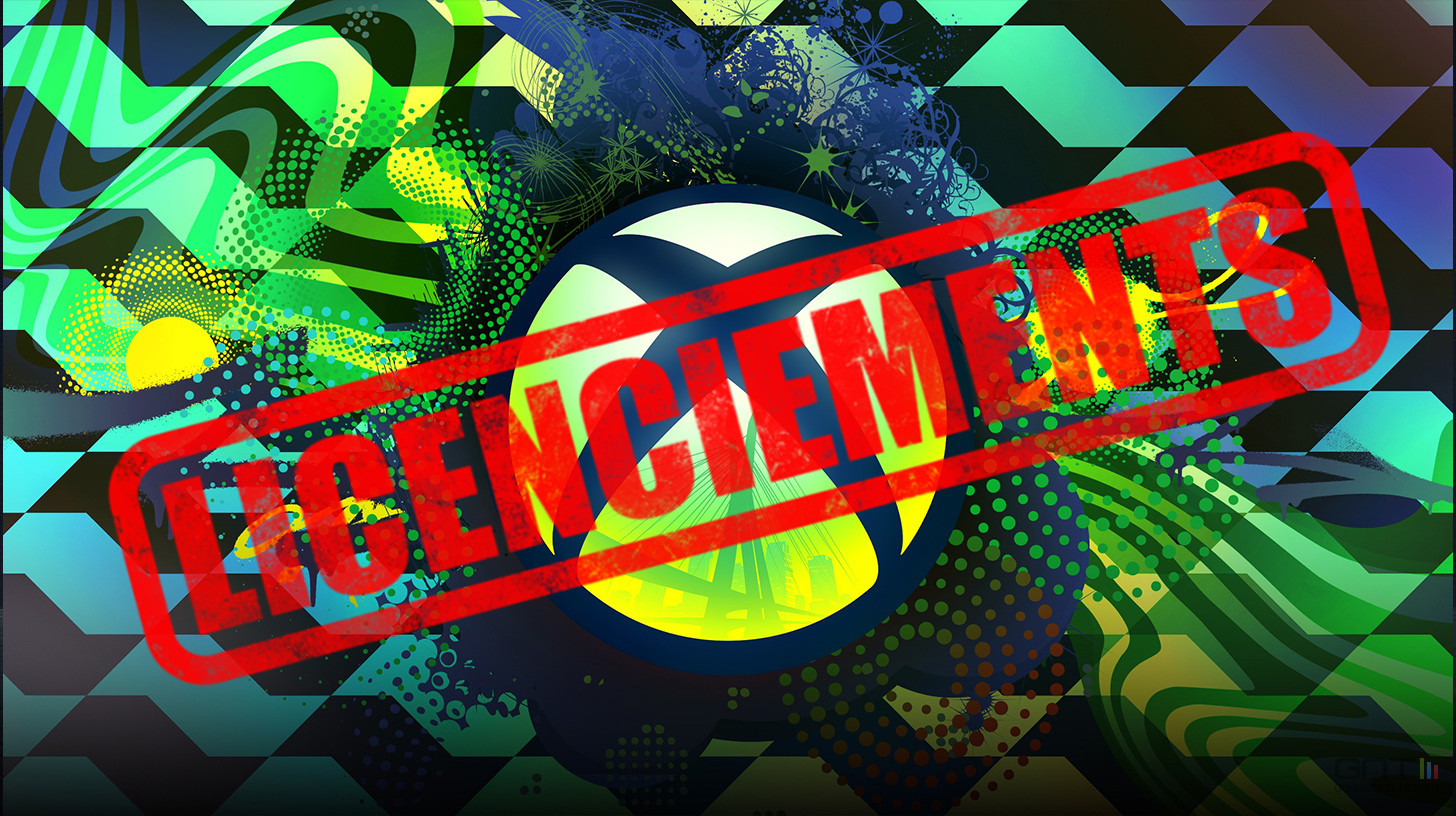 Xbox licenciements