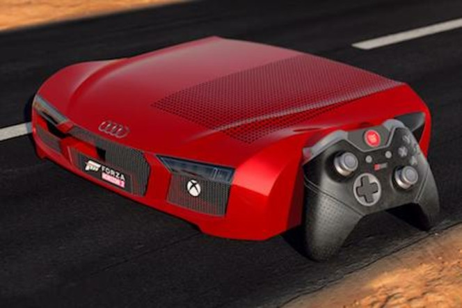 Xbox One S Audi R8 Edition