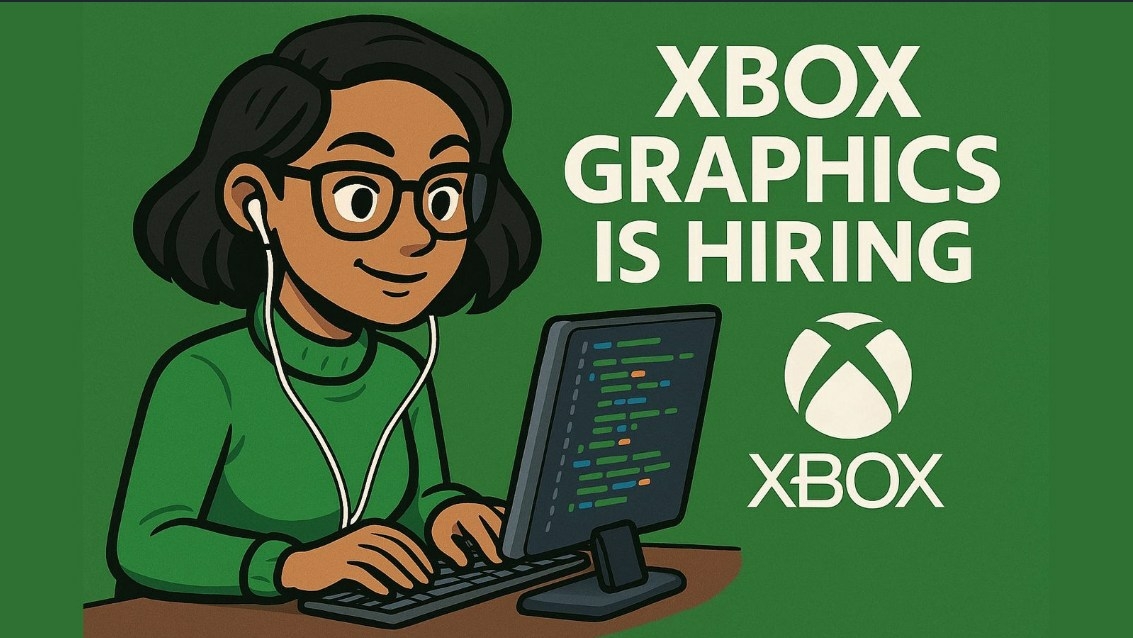 Xbox recrutement graphistes IA