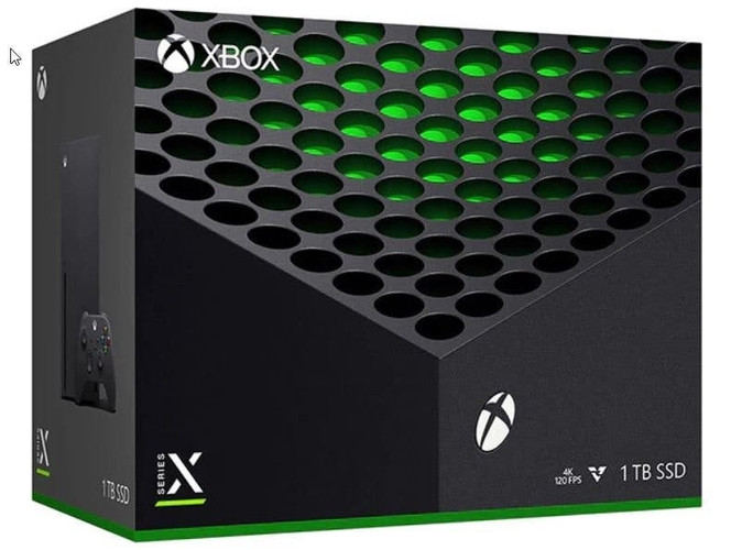 Xbox series X boite