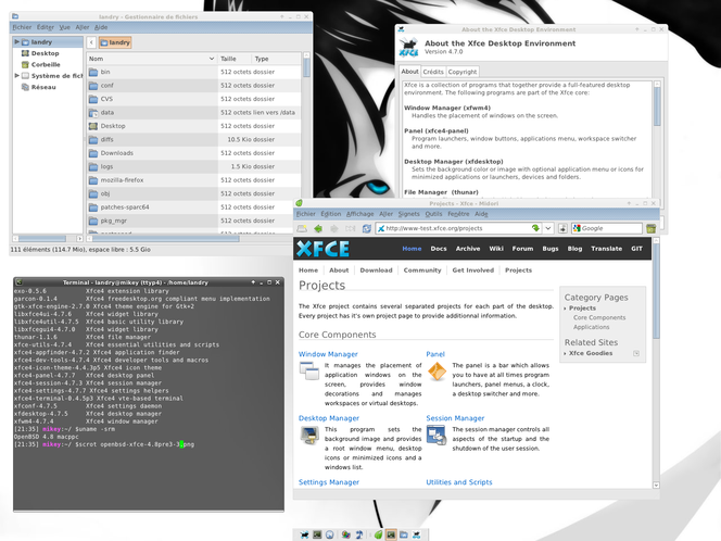 Xfce screen 2