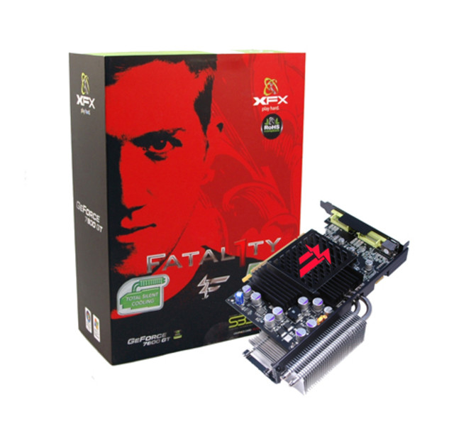 XFX Geforce 7600 GT FATAL1TY ; boîte