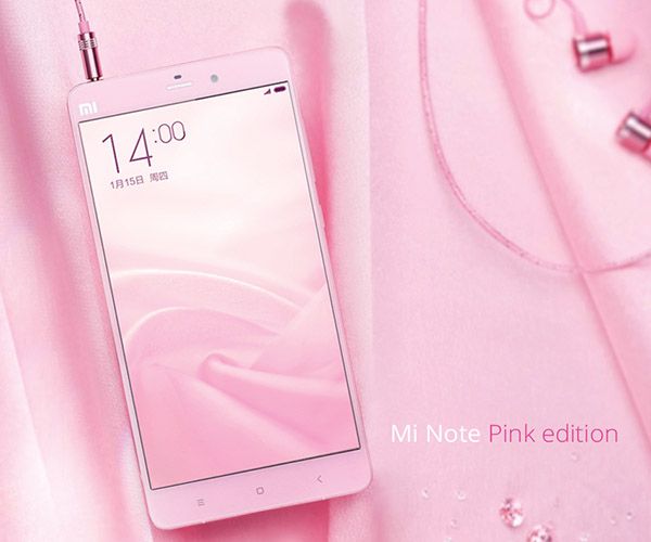Xiaom Mi Note Pink Edition