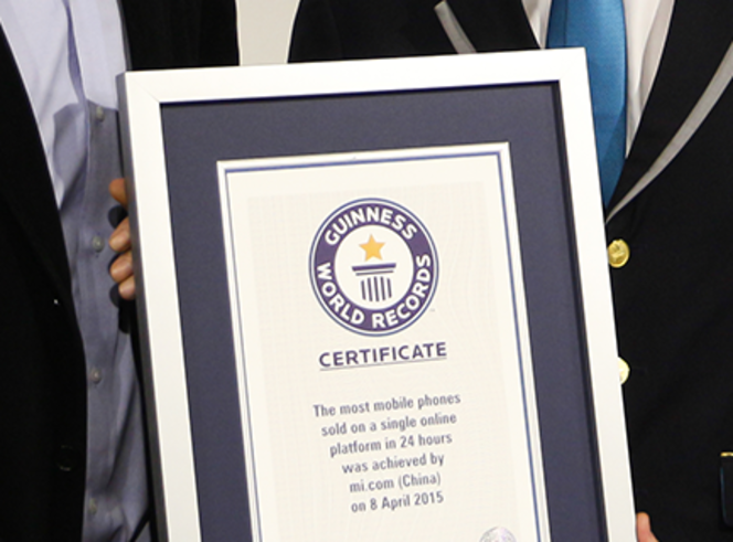 Xiaomi Guinness World Records logo