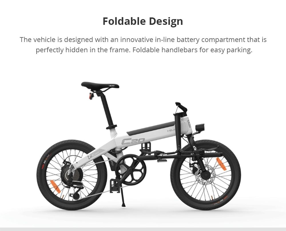 Xiaomi Himo C20 - VÃ©lo Ã©lectrique pliable