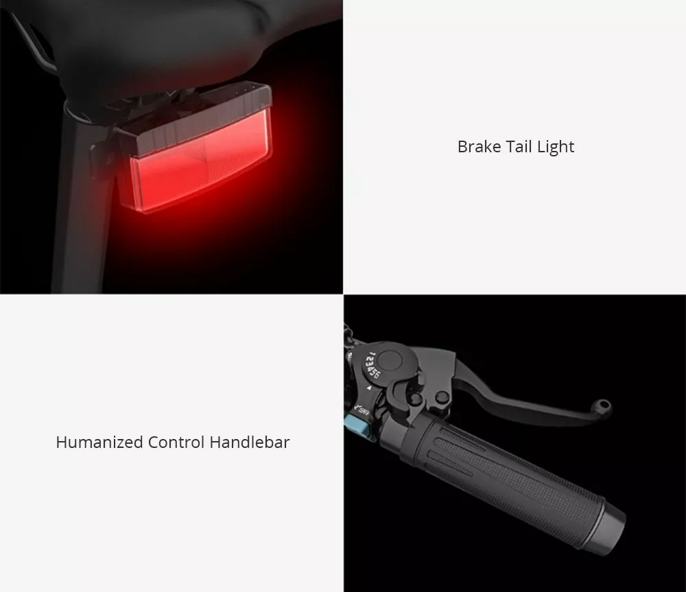 Xiaomi Himo C20 - VÃ©lo phare arriÃ¨re et accÃ©lÃ©rateur