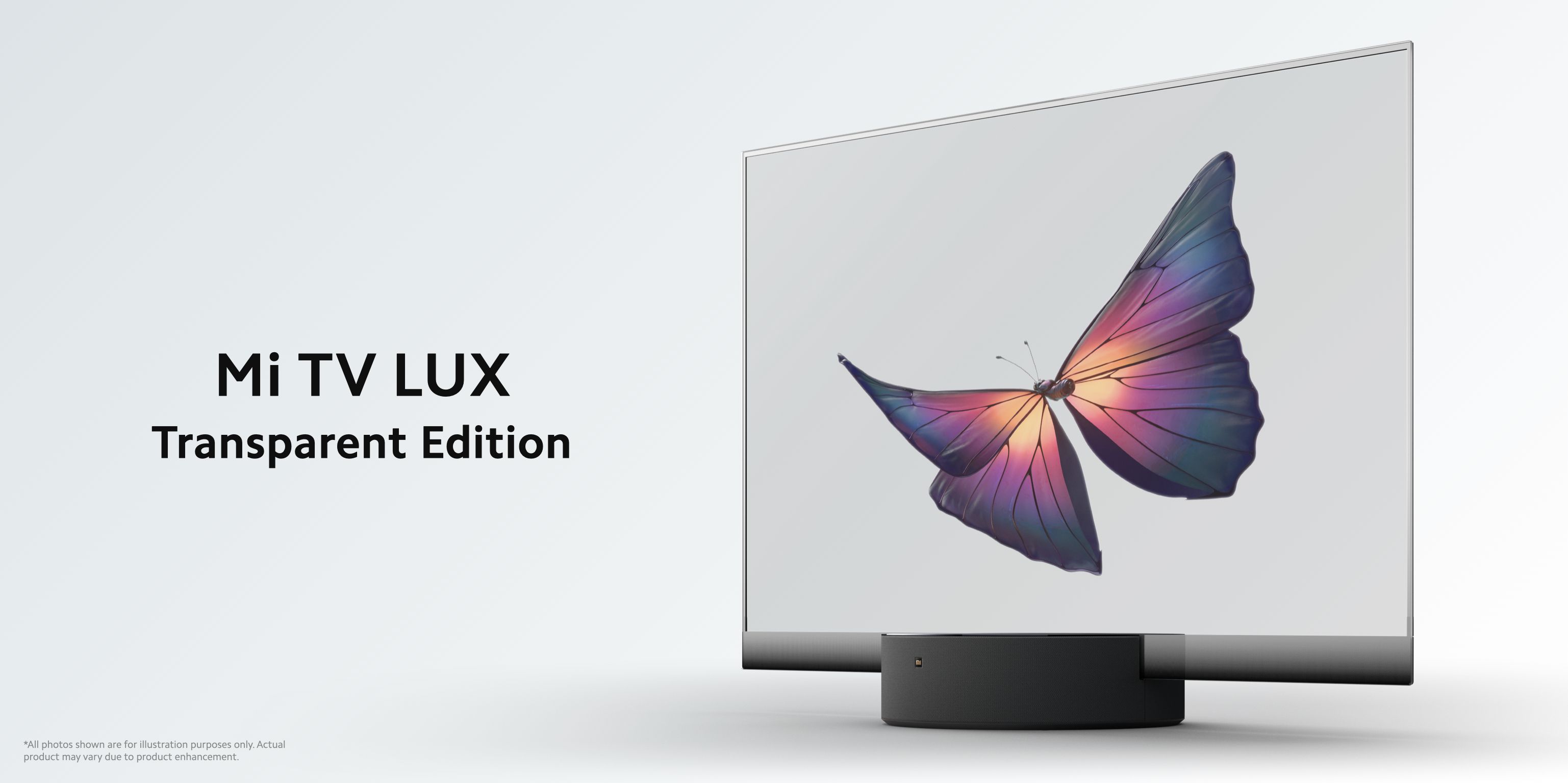 Xiaomi Mi TV Lux Transparent Edition : le téléviseur avec dalle OLED ...