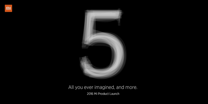 Xiaomi Mi5 teaser fevrier