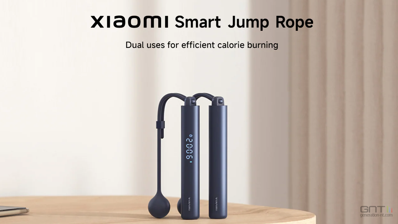 Sport : zoom sur la corde à sauter connectée de Xiaomi