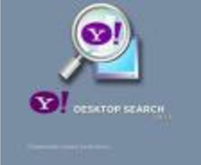 Yahoo Desktop Search splash