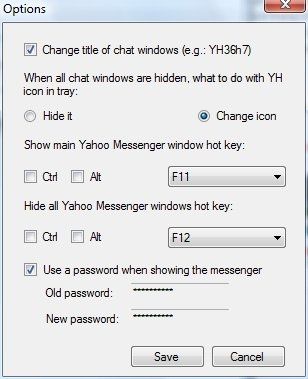 Yahoo Messenger Hider
