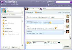 Yahoo messenger web