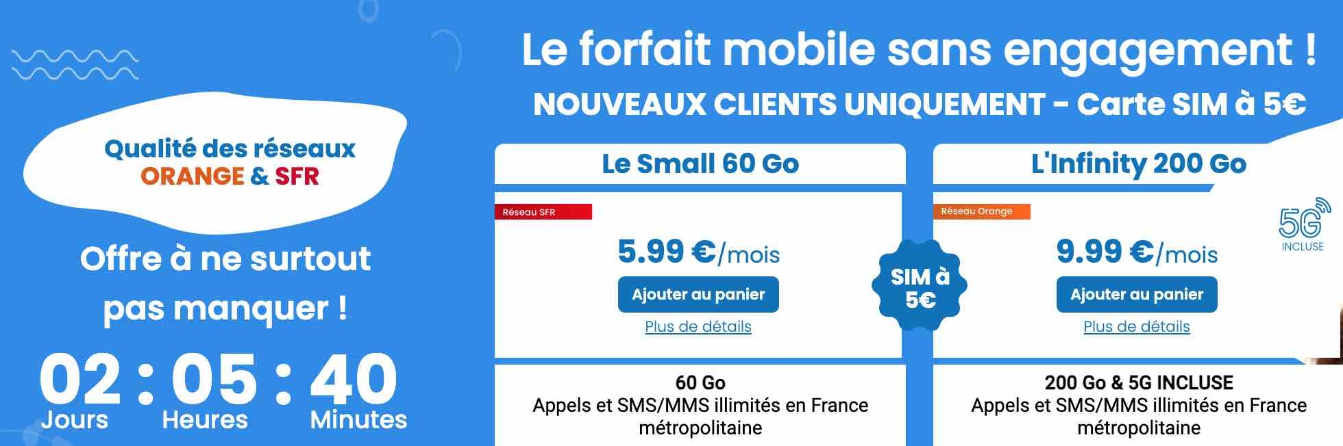 YouPrice L'Infinity 200 Go 5G