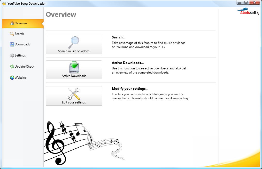 YouTube Song Downloader screen1