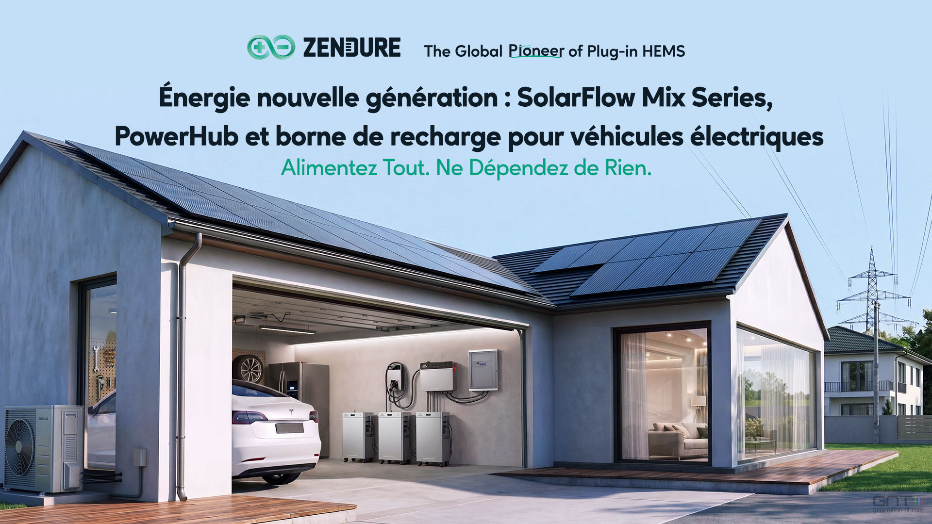 Zendure PowerHub pour tout connecter et piloter avec l'énergie du foyer