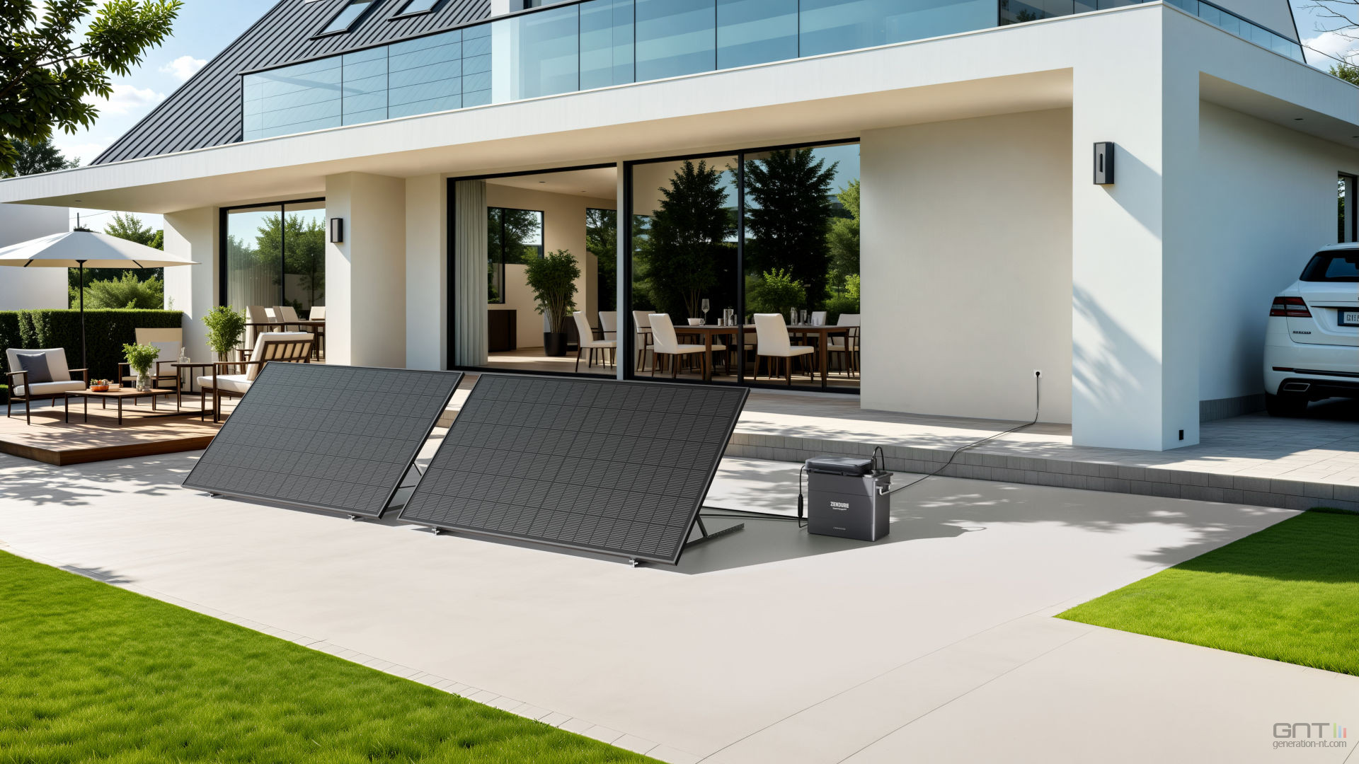 SolarFlow 800 : micro-onduleur hybride bidirectionnel de 800 W avec charge en courant alternatif