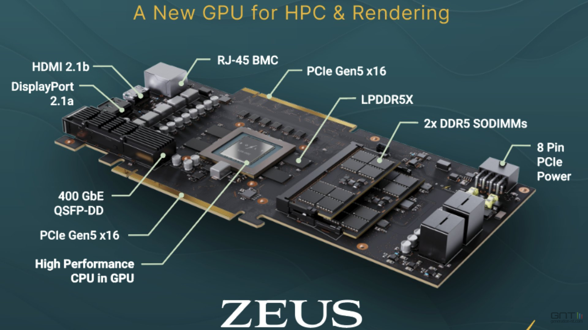 Bolt Graphics finalise sa puce Zeus, 5 fois plus rapide que la RTX 5090