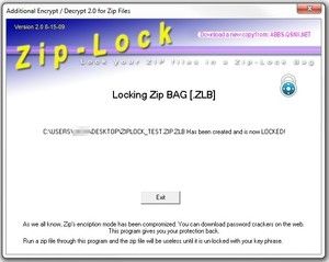 Zip Lock screen2