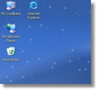 Znow Desktop Decoration screen 1