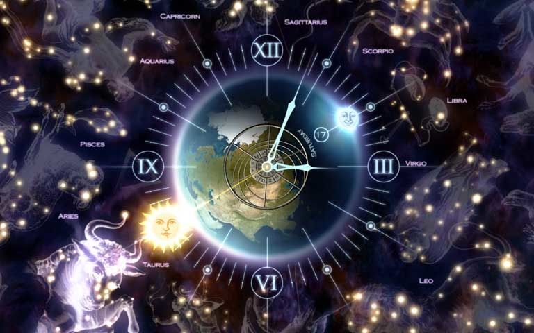 zodiac clock screen