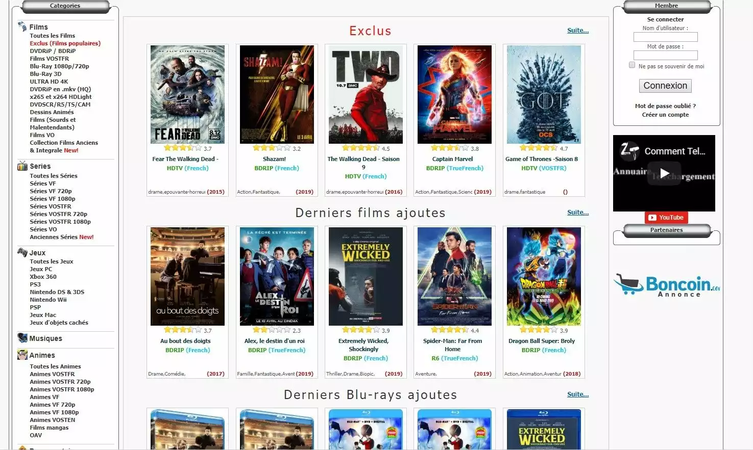 Zone Telechargement est de retour, ou presque