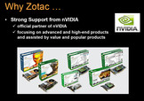Zotac : nouveau partenaire Nvidia