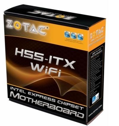 Zotac H55-ITX WiFi boÃ®te